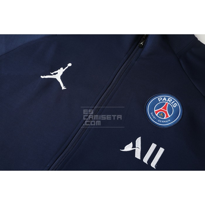 Chandal de Chaqueta del Paris Saint-Germain Jordan 20-21 Azul - Haga un click en la imagen para cerrar